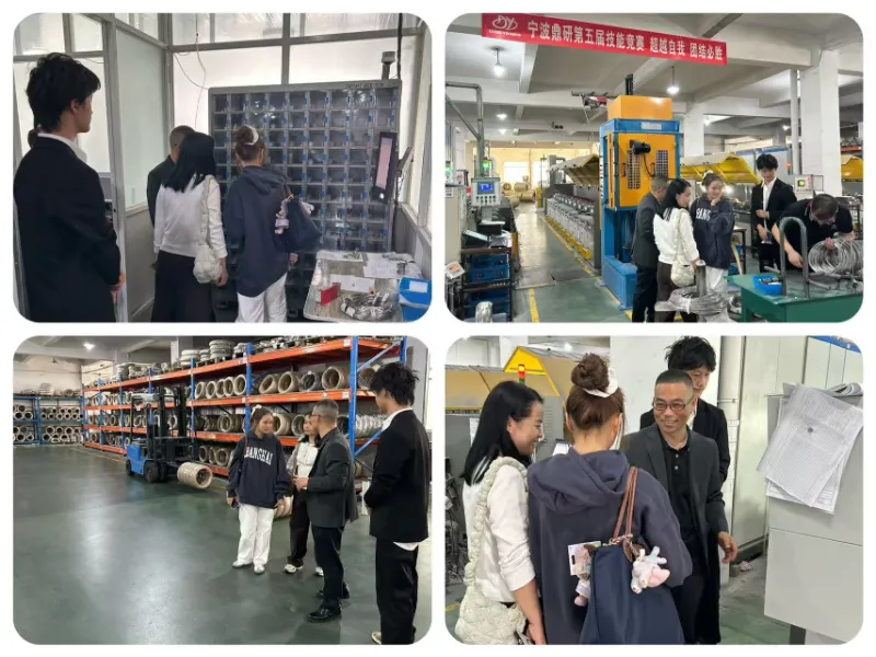 Khách hàng Thái Lan đến thăm Dingyan